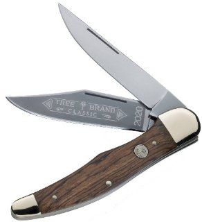 Boker Folding Hunter Rosewood Pocket Knife  Hunting Knives  Sports & Outdoors