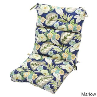 44x22 inch 3 section Outdoor High Back Chair Cushion