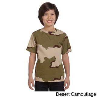 Youth Camouflage Cotton T shirt
