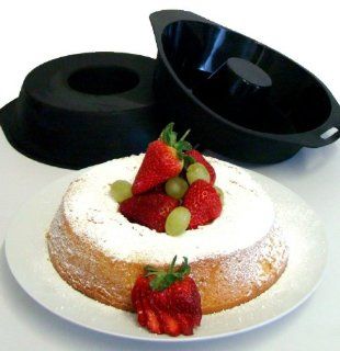 WellBake Savarin Mold/Bundt Pan. Heavy Duty Nonstick Silicone Bakeware + 10 Year Guarantee Kitchen & Dining