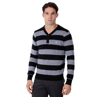 191 Unlimited Mens Striped Sweater