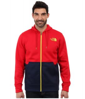 The North Face Avidor Full Zip Hoodie ) Mens Sweatshirt (Red)