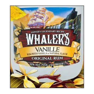 Whalers Rum Vanille 70@ 750ML Grocery & Gourmet Food