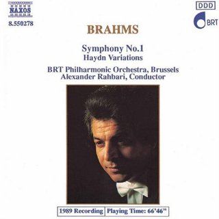 Brahms Symphony 1; Variations on a Theme By Haydn Music
