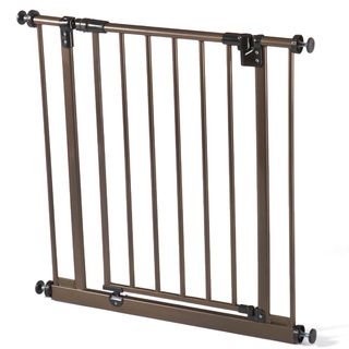 North States Deluxe Bronze Metal Easy Close Gate