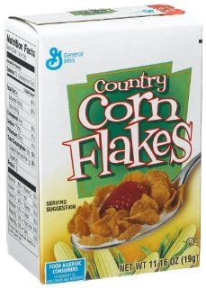General Mills Country Corn Flake Cereal, 0.69 Ounce Single Packs (Pack of 70)  Cold Breakfast Cereals  Grocery & Gourmet Food