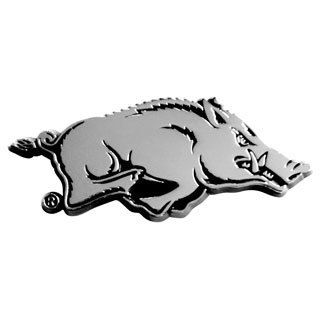Arkansas Chromed Metal Emblem