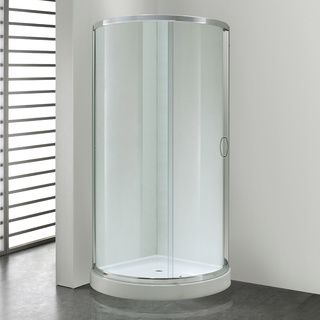 Ove Decors Breeze 31 inch Shower Enclosure With Base And Glass Panels