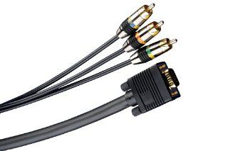 Monster MVHDDB/3R 6M DB15 VGA to RCA Component Computer Video Cable (6 Meters) Electronics