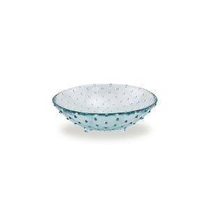 Small Glass Footed Bowl