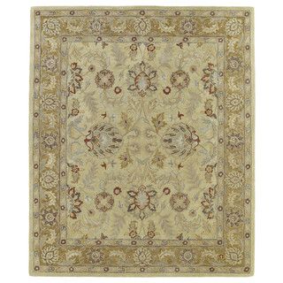 Hand tufted Joaquin Camel Agra Wool Rug (8 X 10)