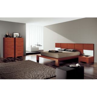 YumanMod Wynd Bed with Wood Panels CR5335
