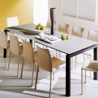 Bontempi Casa Telesio 13 Piece Dining Table with Linda Chairs Set of 42.31 a