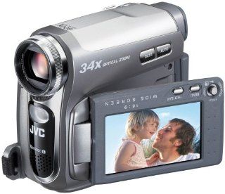 JVC GR D770U MiniDV Camcorder with 34x Optical Zoom  Camera & Photo
