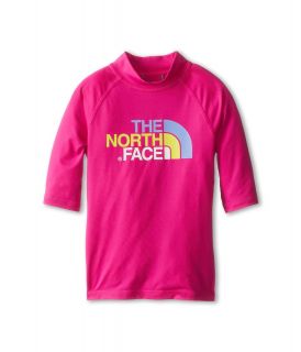 The North Face Kids 3/4 Sleeve Offshore Rashguard Girls Swimwear (Pink)