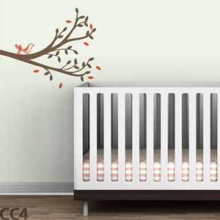 LittleLion Studio Tree Branches Tweet Wall Decal DCAL VL MD 084 W CC Color M