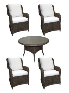 Hampton Collection Dining Set (5 PC) by AXCSS