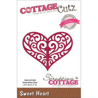 Cottagecutz Elites Die 2.2x1.7 sweet Heart