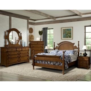 Vaughan Hunters Ridge 5 Piece Queen Or King Poster Bedroom Set