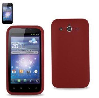 Silicone Case for Huawei M886 RED (SLC10 HUAWEIM886RD) Cell Phones & Accessories