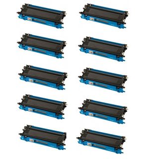 Brother Tn115 Compatible High Yield Cyan Toner Cartridges (pack Of 10)