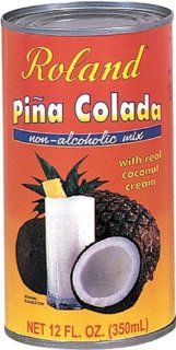 Roland Pi?a Colada Mix, 12 Ounce Can (Pack of 24)  Cocktail Mixes  Grocery & Gourmet Food