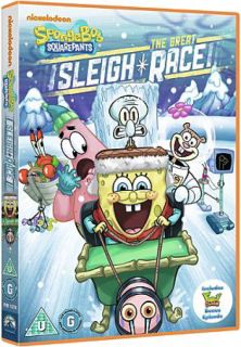SpongeBob SquarePants The Great Sleigh Race      DVD