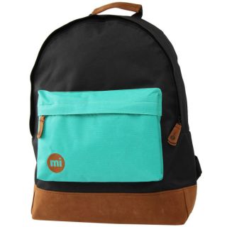 Mi Pac Two Tone Backpack   Black/Teal      Mens Accessories