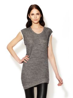 Curved Hem Cut Off Sweatshirt Dress by 3.1 Phillip Lim