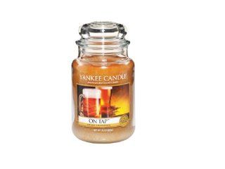 On Tap Man Candles   Yankee Candle  