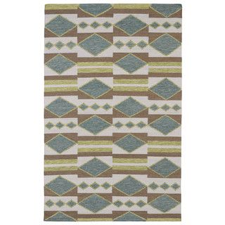 Flatweave Tribeca Multi Wool Rug (8 X 10)