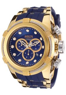 Invicta 14405  Watches,Mens Bolt/Reserve Chronograph Blue Dial Blue Polyurethane, Chronograph Invicta Quartz Watches