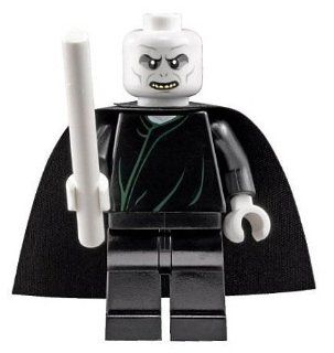 Lego Harry Potter Lord Voldemort with White Wand (2010 version) Toys & Games