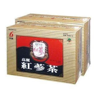 Korean Red Ginseng, Tea 3g X 50bags (Pack of 2) Health & Personal Care