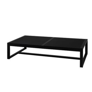 Mamagreen Allux Coffee Table in Glass MZ105 Finish Black