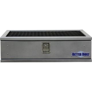 Better Built Short SUV Drawer — Aluminum, 37in.W x 26in.D x 10 1/2in.H, Model# 76217119  Truck Box Storage Drawers