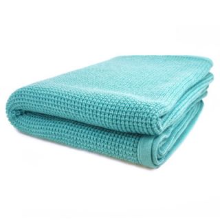 Pur Modern Schindler Thermal Knit Throw CTTHER 101 Color Aqua Heather