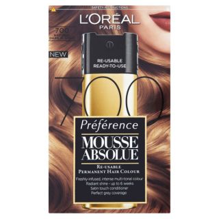 LOreal Paris Preference Mousse Absolue   700 Natural Dark Blonde      Health & Beauty