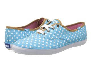 Keds Champion Dot Womens Lace up casual Shoes (Blue)