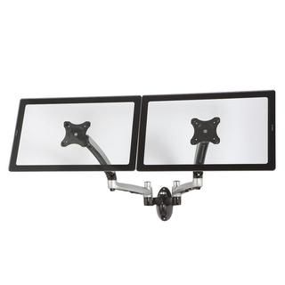 Cotytech Silver Dual Wall Mount Spring Arm