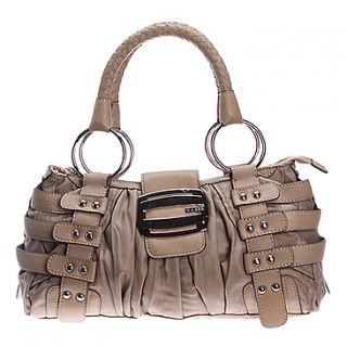 Guess Chariot Satchel  Women's   Taupe Washed Pebble