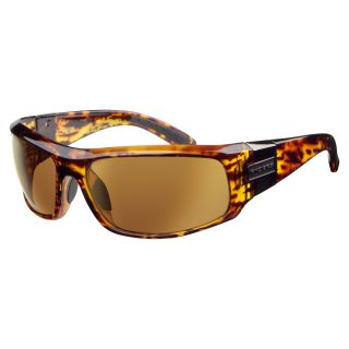 Ryders Mens Rockslide Polarized Brown/ Gold Flash Lens Demi Frame Sunglasses