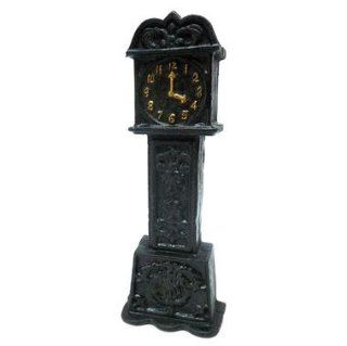 Grandfather Clock Cast Iron Still Coin Bank   Home Decor Gift Packages