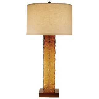 Apex Amber Table Lamp