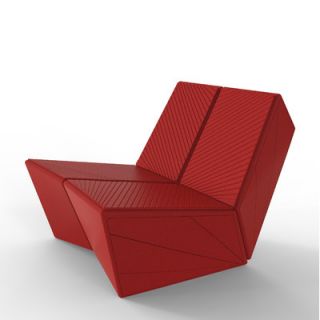 Industrya René 32 Leather Loveseat Re. Color Red