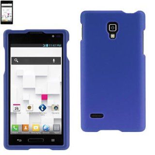 Reiko RPC10 LGP769NV Slim and Durable Rubberized Protective Case for LG Optimus L9 P769   Retail Packaging   Navy Cell Phones & Accessories
