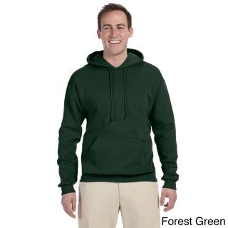 Jerzees Mens 50/50 8 ounce Nublend Fleece Hooded Sweatshirt Green Size XXL