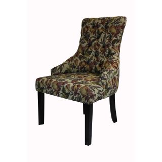 Hlw Kantoi Luxury Dining Chair Tulip Floral (set Of 2)