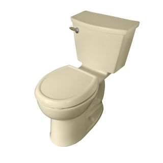 American Standard Studio Bone 1.28 GPF/4.85 LPF 12 in Rough in Watersense Round 2 Piece Comfort Height Toilet