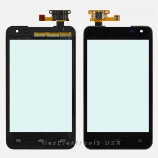 LG Motion 4G MS770 Outter Top Panel Touch Glass Lens Digitizer Screen Repair OEM Cell Phones & Accessories